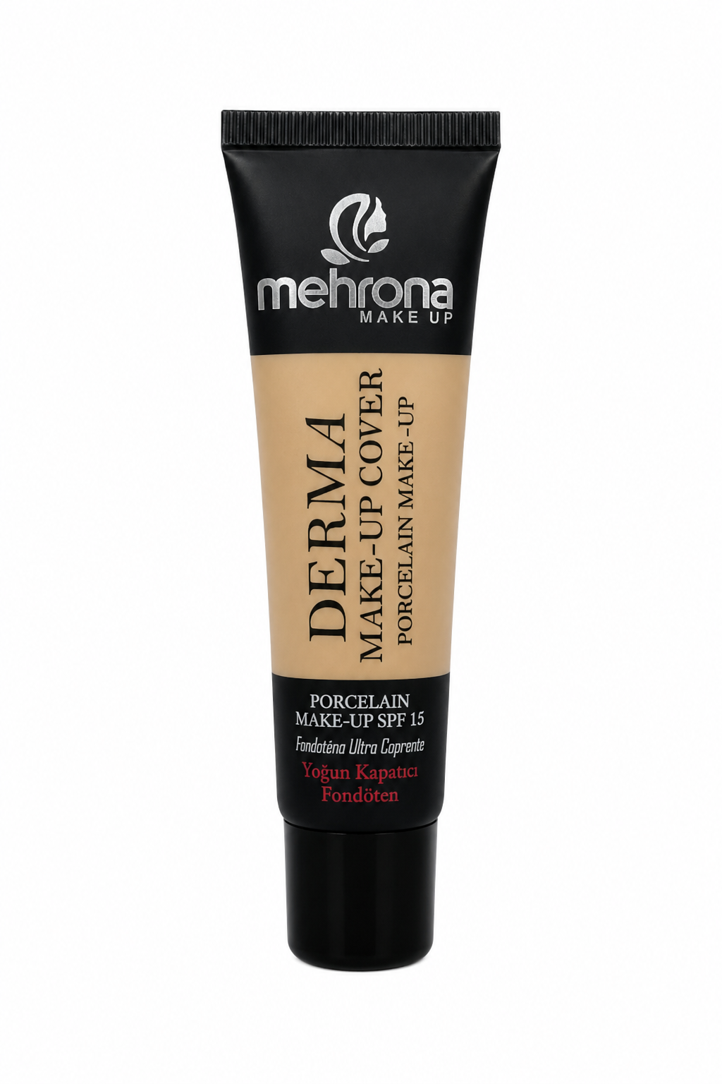 کرم پودر تیوپی مهرونا مدل Derma Make-Up Cover SPF15