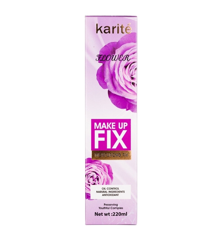 اسپری فیکساتور آرایش مدل Flower حجم 220میل کاریته