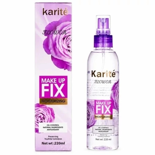 اسپری فیکساتور آرایش مدل Flower حجم 220میل کاریته